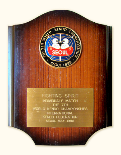Prêmio de Honra ao Mérito de 1988 em Seul, Fighting Spirit